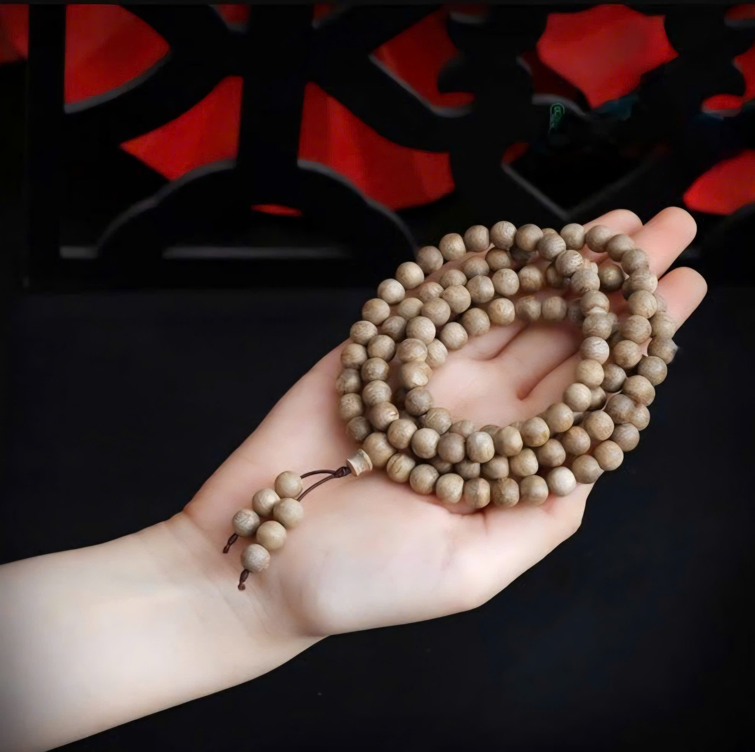 FAGO 108 Beads 8mm Mid-Range Agarwood Mala FA2025-003-04